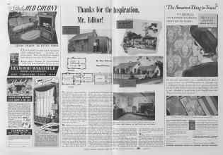 Better Homes & Gardens April 1941 Magazine Article: Thanks for the Inspiration Mr. Editor!