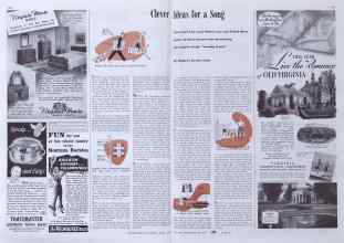 Better Homes & Gardens April 1941 Magazine Article: Clever Ideas for a Song