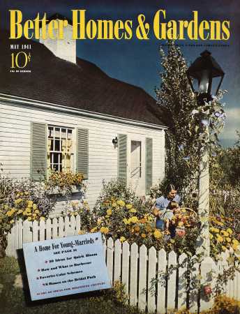 Archive of Better Homes & Gardens May 1941 Magazine: Cover