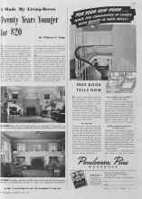 Better Homes & Gardens May 1941 Magazine Article: I Made My Living-Room Twenty Years Younger for $20