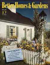 Better Homes & Gardens May 1941 Magazine Cover