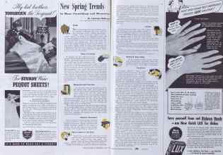 Better Homes & Gardens May 1941 Magazine Article: New Spring Trends