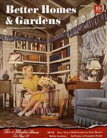 Better Homes & Gardens June 1941 Magazine Cover