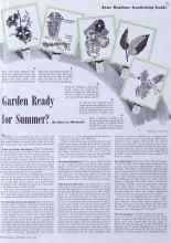 Better Homes & Gardens June 1941 Magazine Article: Garden Ready for Summer?