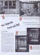 Better Homes & Gardens June 1941 Magazine Article: Our Cinderella Porch and Hall