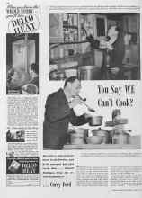 Better Homes & Gardens June 1941 Magazine Article: You Say WE Can't Cook?