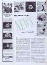Better Homes & Gardens June 1941 Magazine Article: IT'S NEWS TO ME!