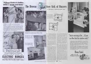 Better Homes & Gardens June 1941 Magazine Article: The Browns Were Sick of Buzzers