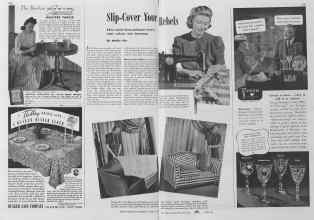 Better Homes & Gardens June 1941 Magazine Article: Slip-Cover Your Rebels