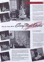 Better Homes & Gardens July 1941 Magazine Article: Step by Step With Every Mans' Orchid