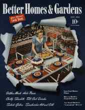 Better Homes & Gardens July 1941 Magazine Cover