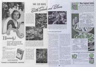 Better Homes & Gardens July 1941 Magazine Article: YOU CAN HAVE Both Shade and Bloom