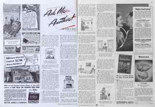 Better Homes & Gardens July 1941 Magazine Article: Ask Me Another!