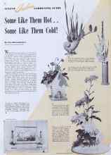 Better Homes & Gardens August 1941 Magazine Article: Some Like Them Hot.. Some Like Them Cold!