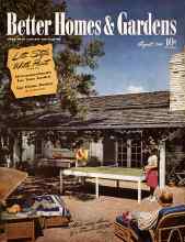 Better Homes & Gardens August 1941 Magazine Cover