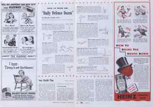 Better Homes & Gardens August 1941 Magazine Article: TONE UP WITH THE 
