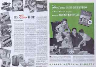 Better Homes & Gardens August 1941 Magazine Article: Page 74