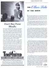 Better Homes & Gardens September 1941 Magazine Article: THE Other Side OF THE ROOM