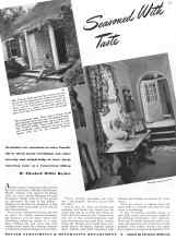 Better Homes & Gardens September 1941 Magazine Article: Seasoned with Taste