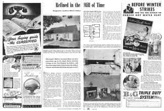 Better Homes & Gardens September 1941 Magazine Article: Refined in the Mill of Time