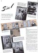 Better Homes & Gardens October 1941 Magazine Article: 3 in 1