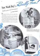 Better Homes & Gardens October 1941 Magazine Article: Now Wash Day's Really Fun!