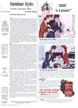 Better Homes & Gardens October 1941 Magazine Article: Furniture Styles And How to Recognize Them