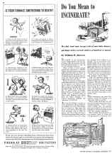 Better Homes & Gardens October 1941 Magazine Article: Do You Mean to INCINERATE?