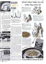 Better Homes & Gardens October 1941 Magazine Article: BACON gets a BAKE