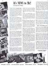 Better Homes & Gardens October 1941 Magazine Article: It's NEWS to Me!