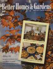 Better Homes & Gardens October 1941 Magazine Cover
