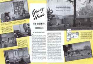 Better Homes & Gardens October 1941 Magazine Article: Young Home