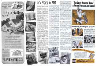 Better Homes & Gardens October 1941 Magazine Article: It's NEWS to ME!