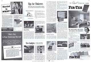 Better Homes & Gardens October 1941 Magazine Article: Tips for Tinkerers