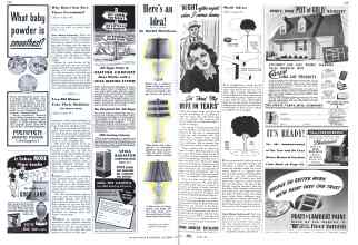 Better Homes & Gardens October 1941 Magazine Article: Page 128