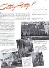 Better Homes & Gardens November 1941 Magazine Article: Sitting Pretty?