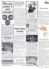 Better Homes & Gardens November 1941 Magazine Article: Window-Garden Accessories