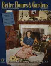 Better Homes & Gardens November 1941 Magazine Cover