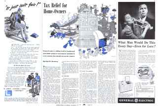 Better Homes & Gardens November 1941 Magazine Article: Tax Relief for Home-Owners