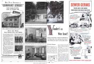 Better Homes & Gardens November 1941 Magazine Article: Yonder's a Wee Scot!
