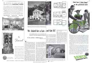 Better Homes & Gardens November 1941 Magazine Article: We Asked for a Lot and Got It!