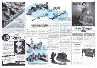 Better Homes & Gardens November 1941 Magazine Article: Let's Idle a While and Whittle