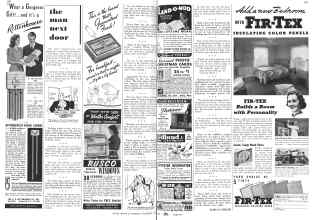 Better Homes & Gardens November 1941 Magazine Article: the man next door