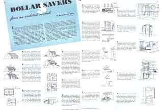 Better Homes & Gardens December 1941 Magazine Article: DOLLAR SAVERS