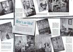 Better Homes & Gardens December 1941 Magazine Article: Here's an Idea!