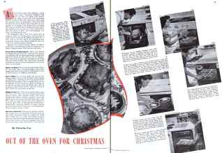 Better Homes & Gardens December 1941 Magazine Article: OUT OF THE OVEN FOR CHRISTMAS