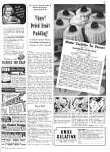 Better Homes & Gardens January 1942 Magazine Article: Yippy! Dried Fruit Pudding!