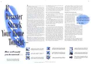 Better Homes & Gardens January 1942 Magazine Article: If Disaster Struck Your Home Tonight
