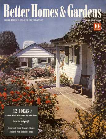Better Homes & Gardens February 1942 Magazine Cover