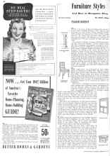 Better Homes & Gardens February 1942 Magazine Article: Furniture Styles And How to Recognize Them